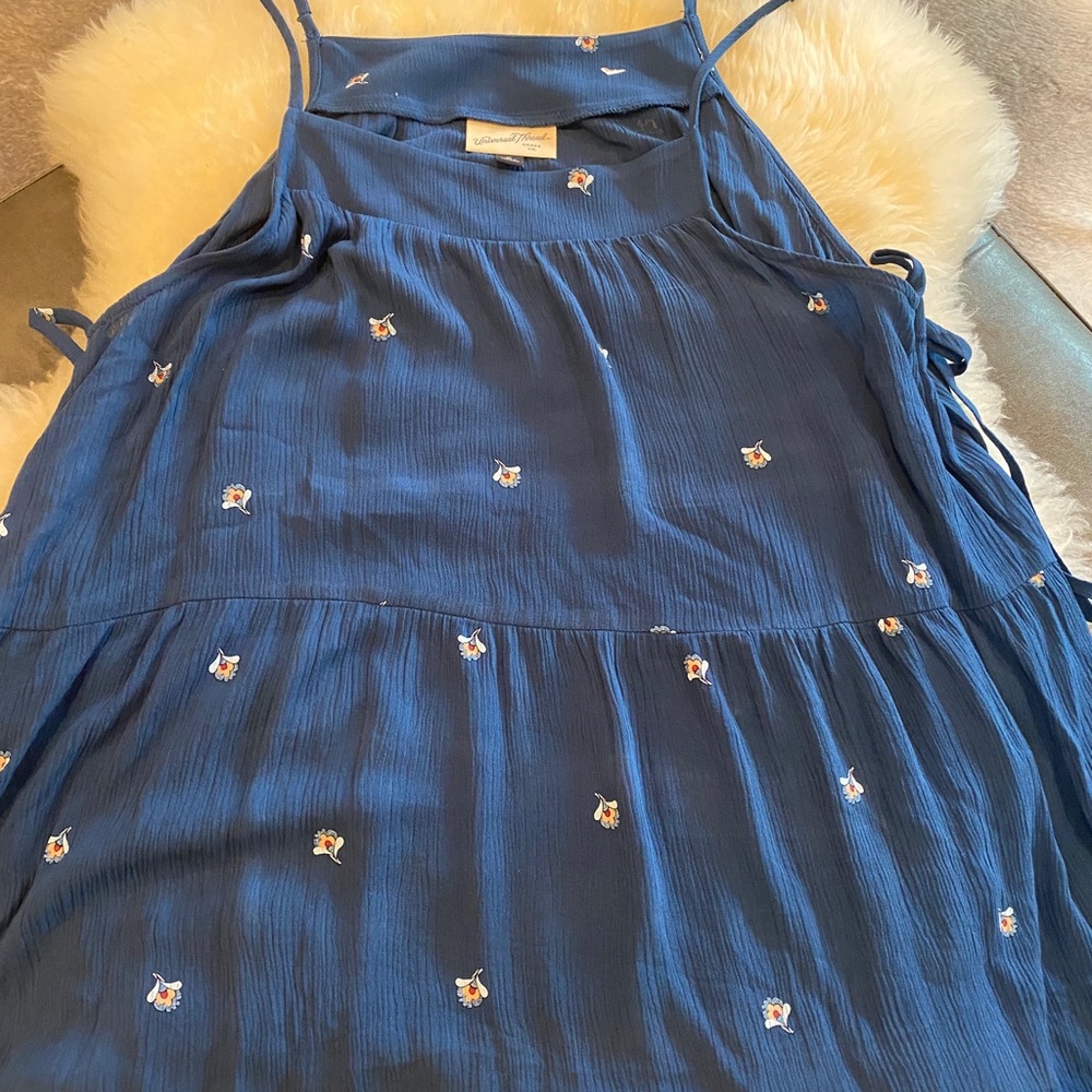 Navy tank top